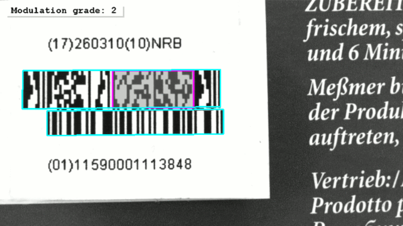 Qualitätssicherung gedruckter Codes