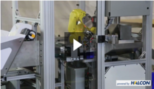 3D vision with our software Surface-based 3D matching by MVTec