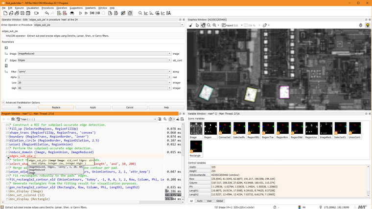 Screenshot Hdevelop