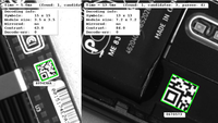 Reading of Micro QR Codes