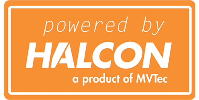 Powered by HALCON This device is powered by HALCON